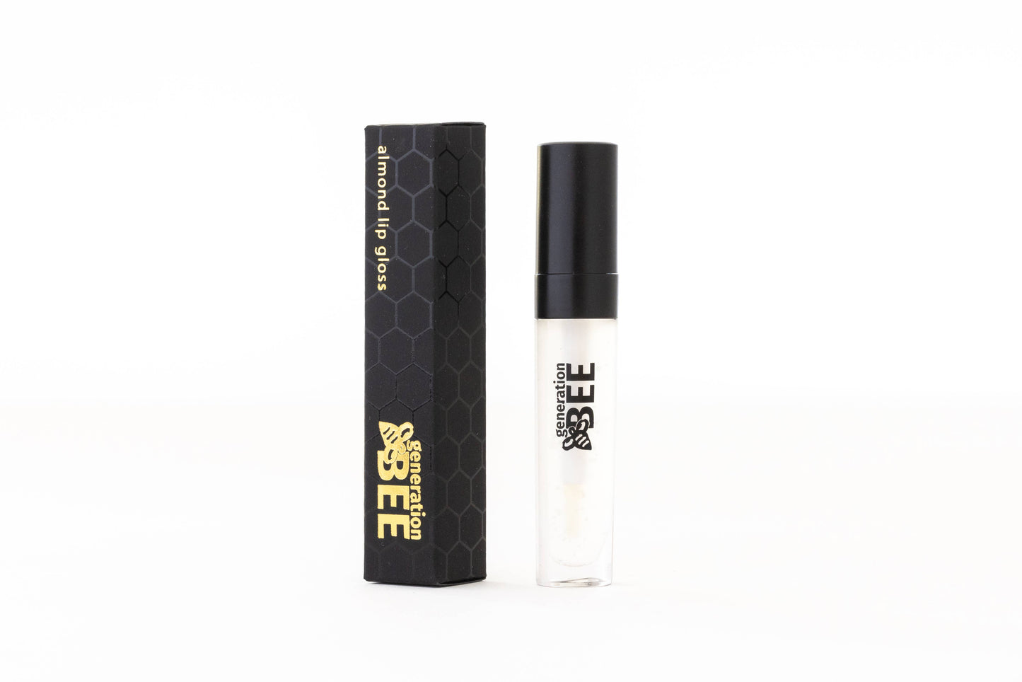 All-Natural Beeswax Lip Gloss - .2oz Tube w/ Applicator Wand